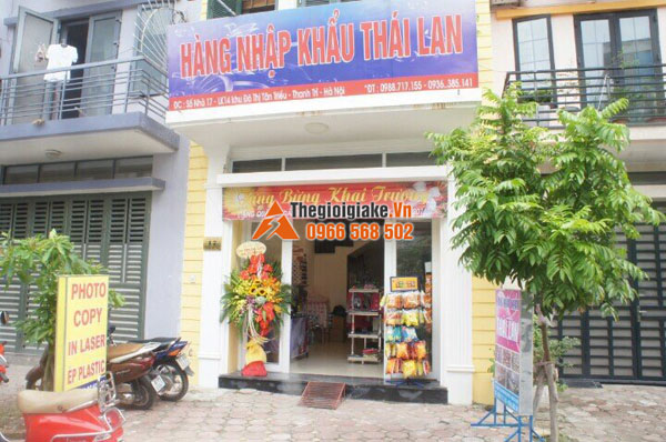 Kệ bày hàng siêu thị tại Thanh Trì
